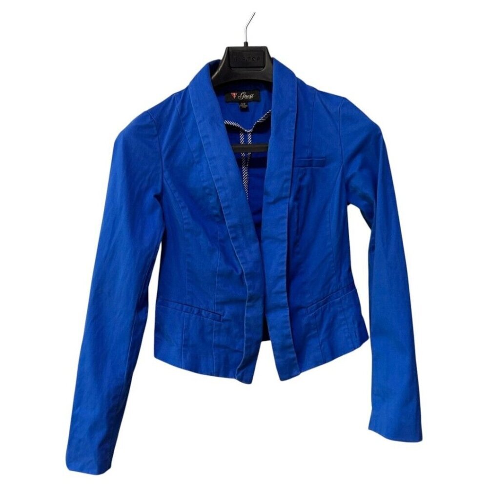 GUESS royal‎ blue blazer size small